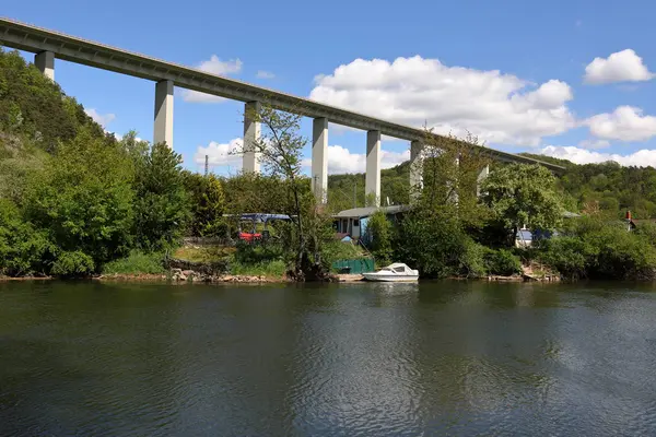 Werra Dalen Mellan Hessen Och Thüringen Tyskland — Stockfoto