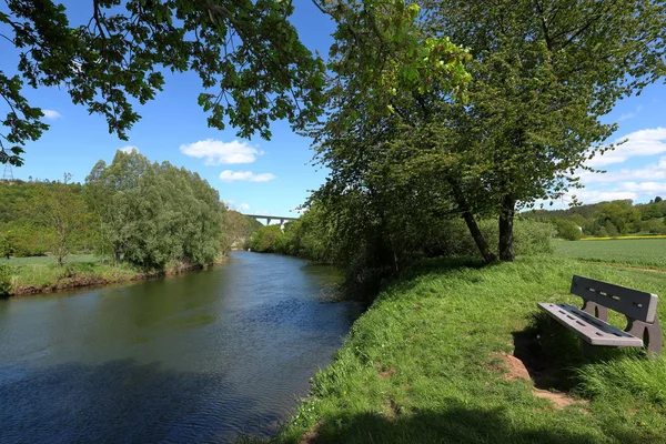 Werra Valley Hesse Thuringia Germany — Stock Photo, Image