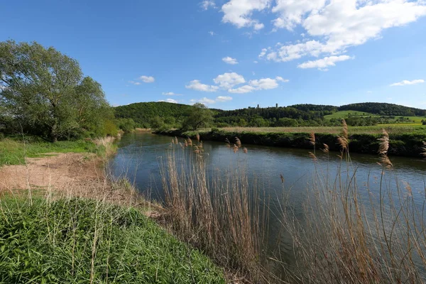 Werra Valley Hesse Thuringia Germany — Stock Photo, Image