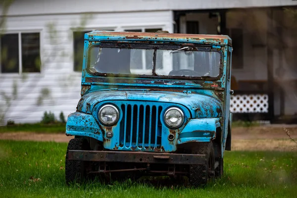 Old Rusty Car Pickup — Stock Photo, Image