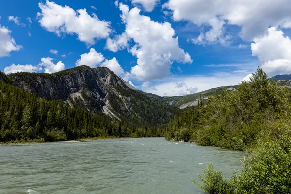 Landscape Alaska Highway Canada Alaska — стокове фото