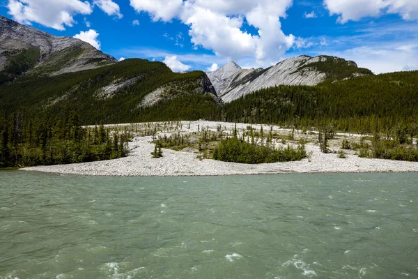 Landscape Alaska Highway Canada Alaska — стокове фото