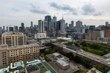 Kanada 'da Toronto City ve Skyline, 30. Mayıs 2019