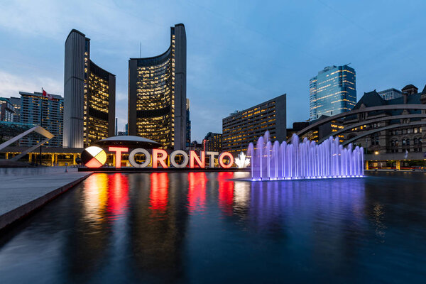 The City and Skyline of Toronto, Канада, 31. Май 2019
