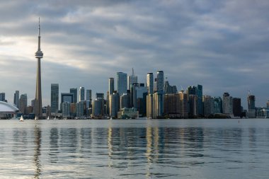 Kanada 'da Toronto City ve Skyline, 30. Mayıs 2019
