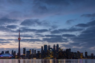 Kanada 'da Toronto City ve Skyline, 30. Mayıs 2019