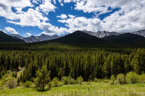 The Landscape of the Rocky Mountains in Canada