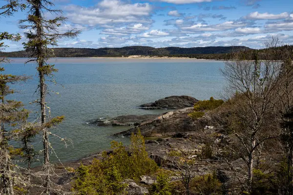 Kanada Pukaskwa Nationalpark Gölü Peyzaj — Stok fotoğraf