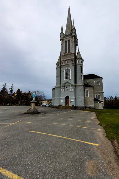 Die Hölzerne Kirche Der Kirche Point Nova Scotia Canada — Stockfoto