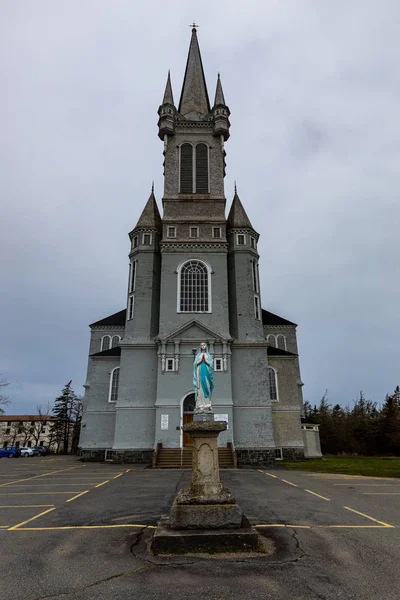 Dřevěný Kostel Kostele Nové Scotia Canada — Stock fotografie