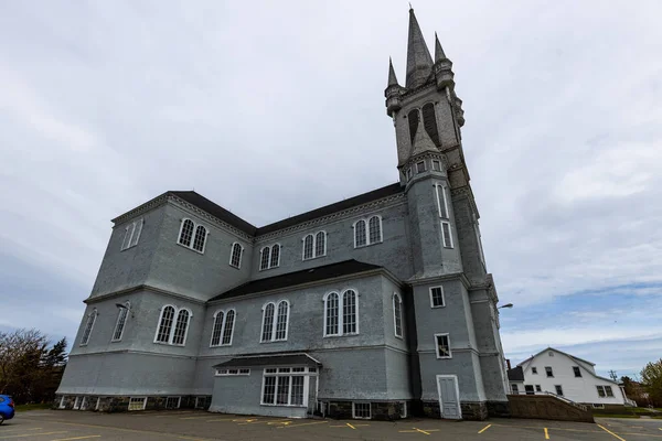 Chiesa Legno Church Point Nuova Scozia Canada — Foto Stock