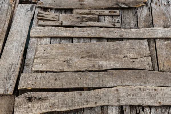 Old Weathered Wooden Plank Background — Stockfoto