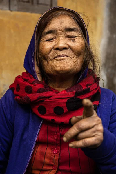 Campesinos Esposa Una Aldea Vietnam — Foto de Stock