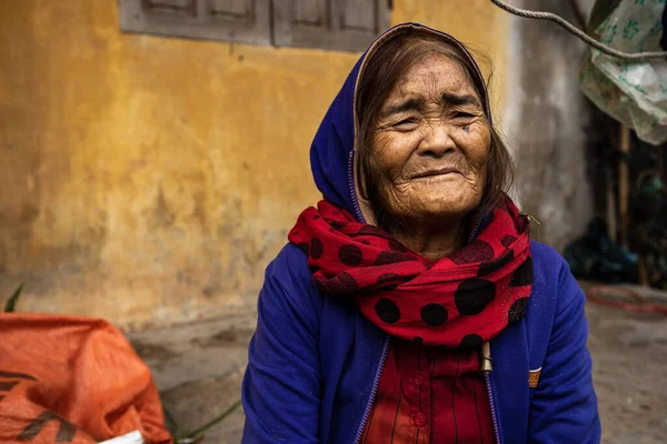 Campesinos Esposa Una Aldea Vietnam — Foto de Stock