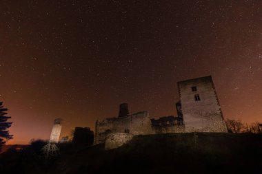 Almanya 'da Brandenburg Kalesi' nin Gecesi