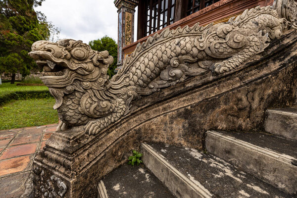 The Imperial Palace of Hue in Vietnam