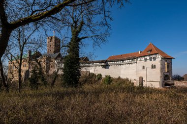 Thüringen Almanya 'daki Wartburg Şatosu