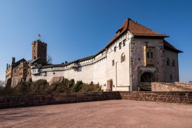 Thüringen Almanya 'daki Wartburg Şatosu