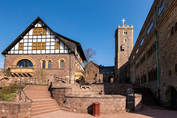 Kasteel Wartburg Thüringen Duitsland — Stockfoto