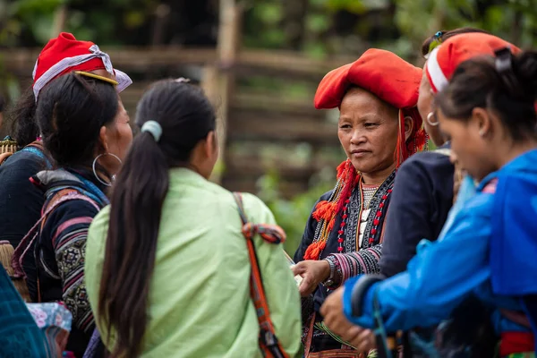 Traditional Local People Sapa North Vietnam December 2019 — Stock Photo, Image