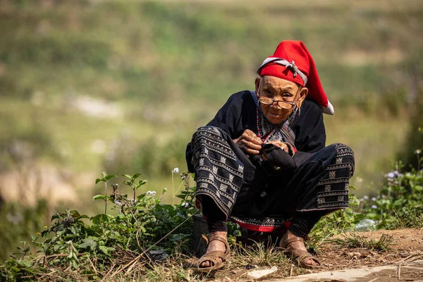 Mujer Tribu Norte Vietnam —  Fotos de Stock