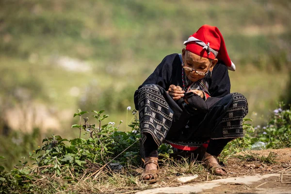 越南北部的部落妇女 — 图库照片