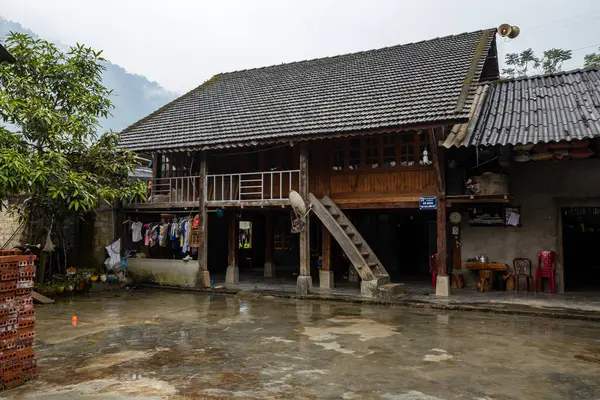 Farma Krajině Sapa Vietnamu — Stock fotografie