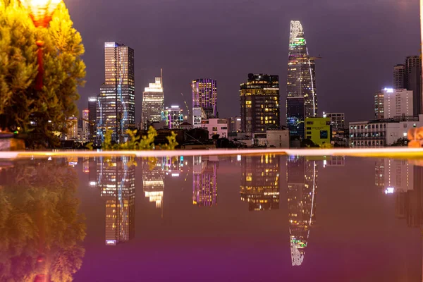 Cidade Saigon Chi Minh Vietnã — Fotografia de Stock