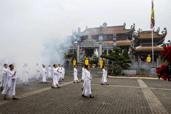 Traditionelles Tanzfestival Sapa Vietnam November 2019 — Stockfoto