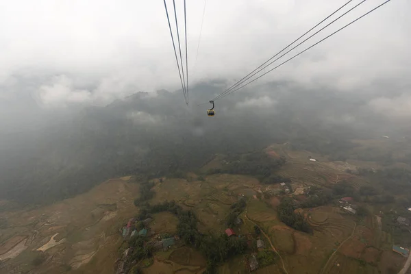 Teleférico Hasta Fansipan Vietnam — Foto de Stock