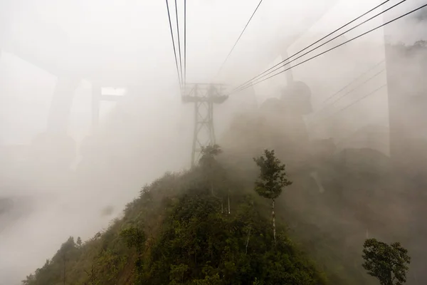 Teleférico Hasta Fansipan Vietnam — Foto de Stock