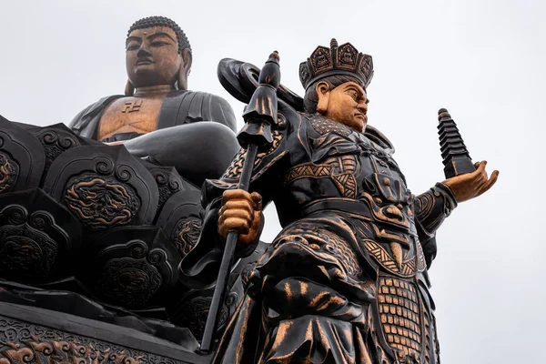 Buddha Sochy Fansipan Chrámu Vietnamu — Stock fotografie