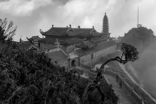 Templo Budista Montanha Fansipan Vietnã — Fotografia de Stock