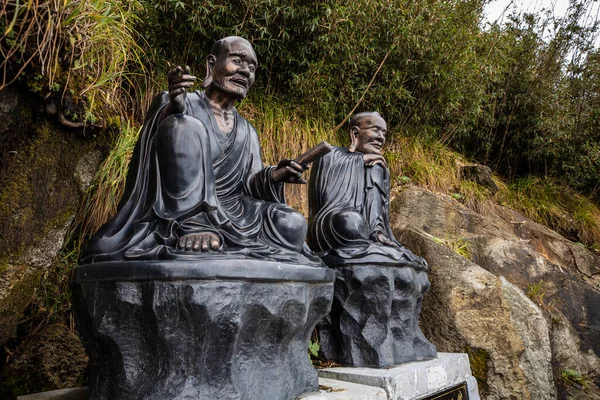 Estatuas Buda Del Templo Fansipan Vietnam — Foto de Stock
