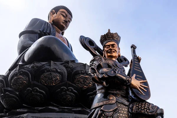 Buddha Statuen Des Fansipan Tempels Vietnam — Stockfoto