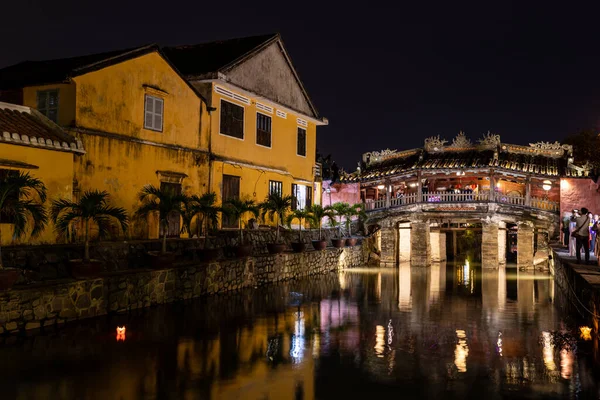 Japanse Brug Van Hoi Vietnam — Stockfoto