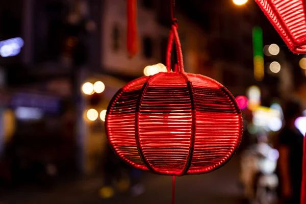Una Linterna China Ciudad —  Fotos de Stock