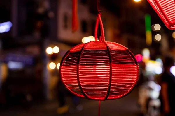 Una Linterna China Ciudad —  Fotos de Stock