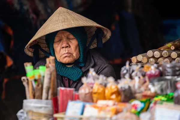 Vieja Mercado Vietnam — Foto de Stock