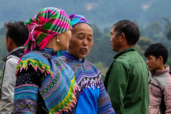 Menschen Auf Dem Bac Markt Vietnam November 2019 — Stockfoto