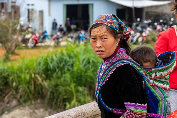 Menschen Auf Dem Bac Markt Vietnam November 2019 — Stockfoto