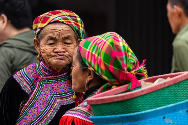 Ludzie Bac Market Wietnamie Lat Listopad 2019 — Zdjęcie stockowe