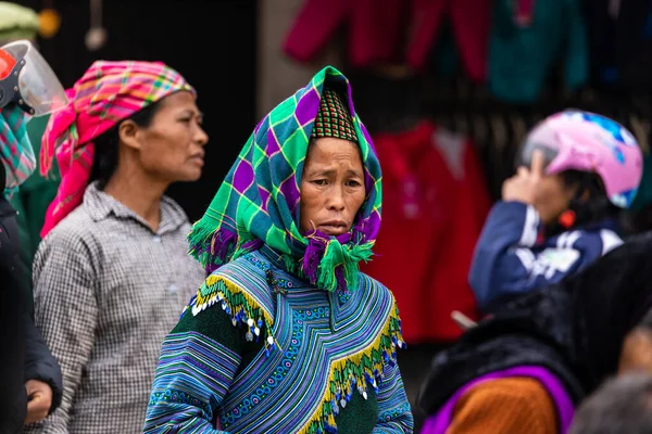 Menschen Auf Dem Bac Markt Vietnam November 2019 — Stockfoto