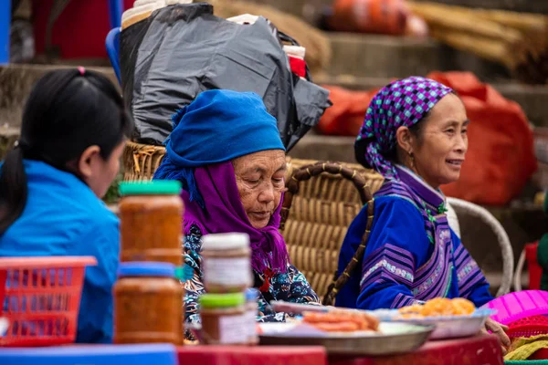 Menschen Auf Dem Bac Markt Vietnam November 2019 — Stockfoto