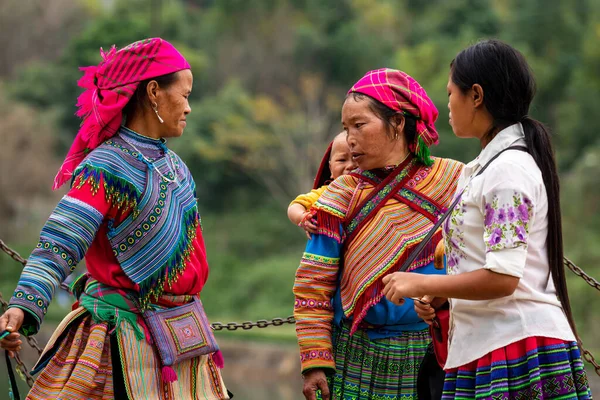 Menschen Auf Dem Bac Markt Vietnam November 2019 — Stockfoto