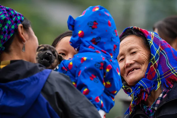 Menschen Auf Dem Bac Markt Vietnam November 2019 — Stockfoto