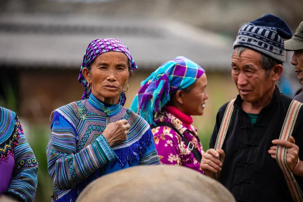 Menschen Auf Dem Bac Markt Vietnam November 2019 — Stockfoto