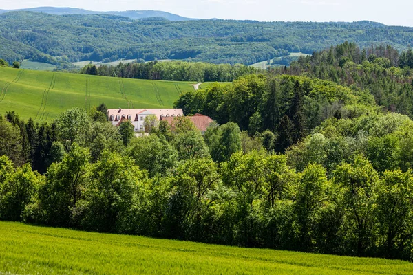 Die Landschaft Des Thüringer Waldes Deutschland — Stockfoto