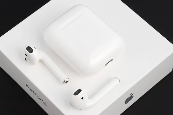 Airpods 无线耳机 — 图库照片