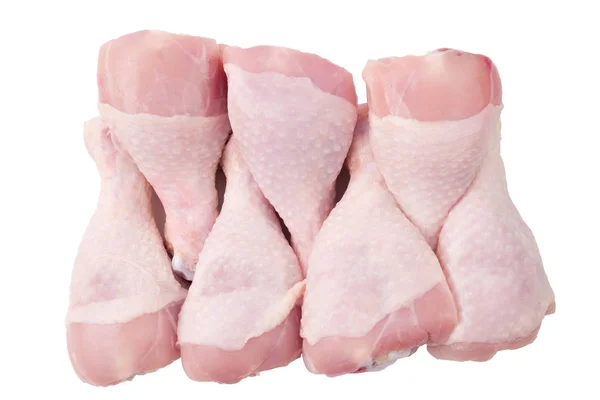 Kycklingklubbor raw — Stockfoto